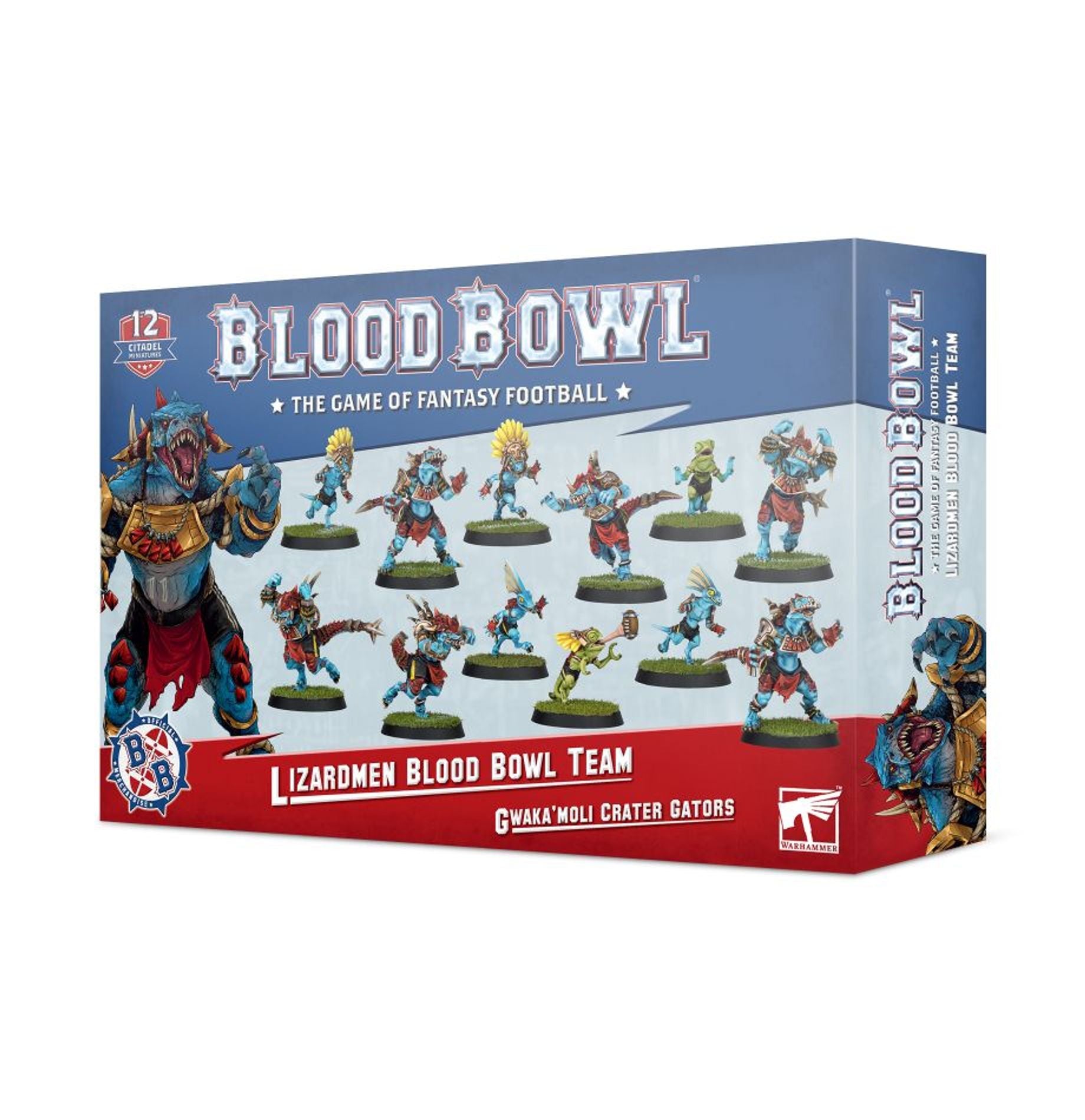 Blood Bowl: Lizardmen Team – Gwaka'moli Crater Gators