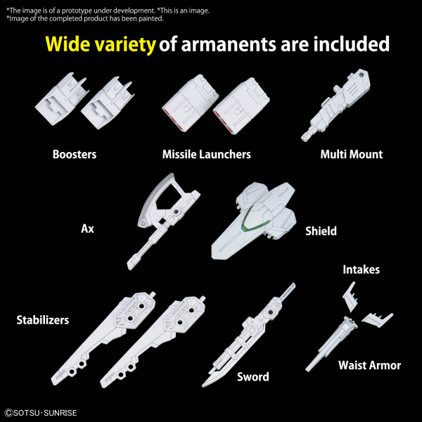 HG Option Parts Set Gunpla 13 (Gunpla Battle Arm Arms)