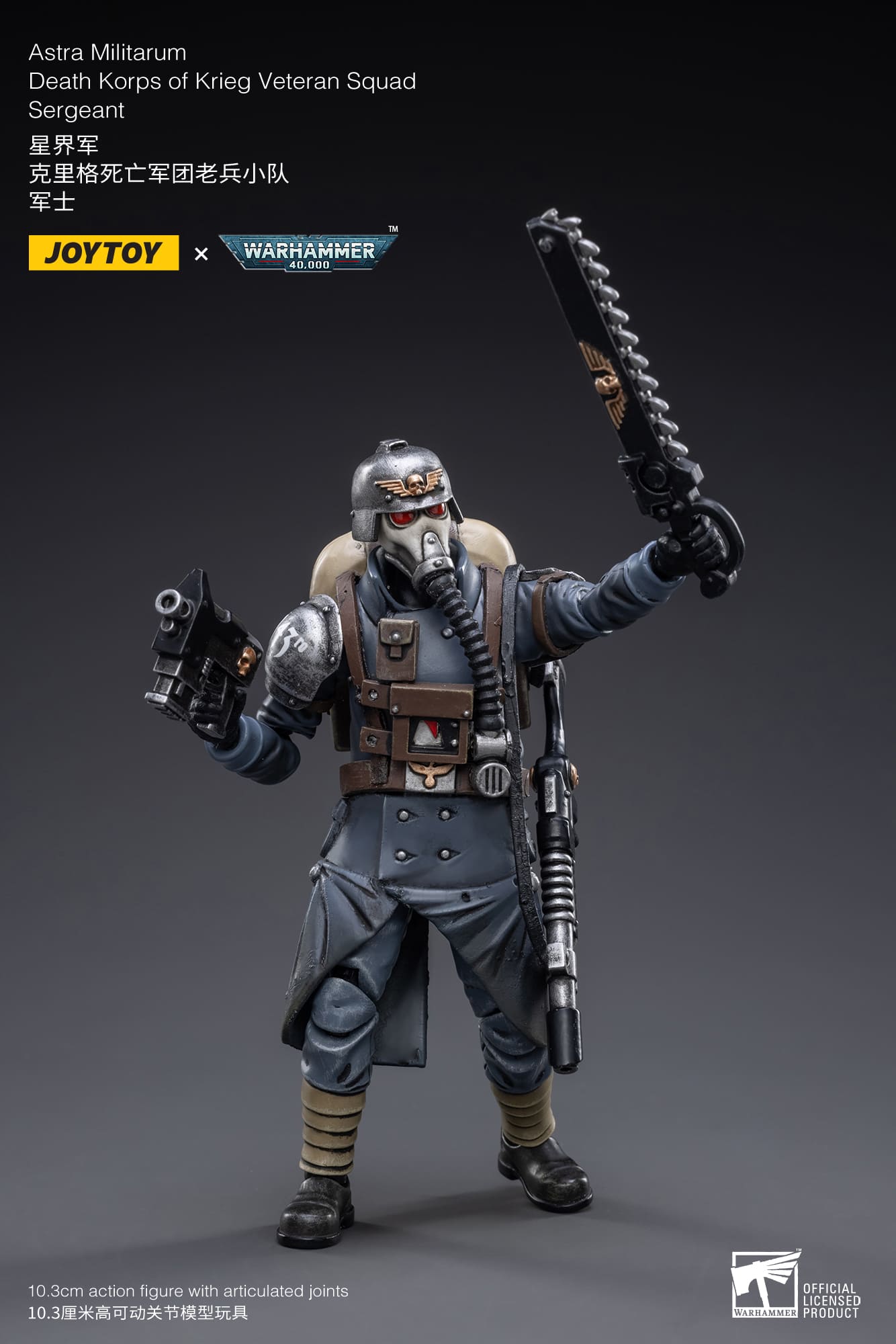 Joytoy: Astra Militarum Death Korps of Krieg Veteran Squad Sergeant