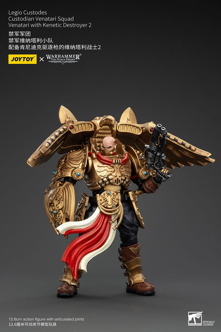 Joytoy: Legio Custodes Custodian Venatari Squad Venatari with Kenetic Destroyer 2
