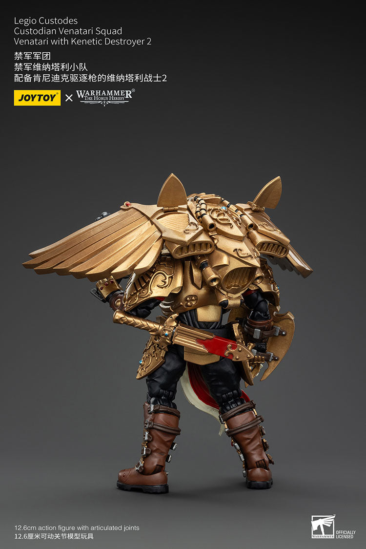 Joytoy: Legio Custodes Custodian Venatari Squad Venatari with Kenetic Destroyer 2