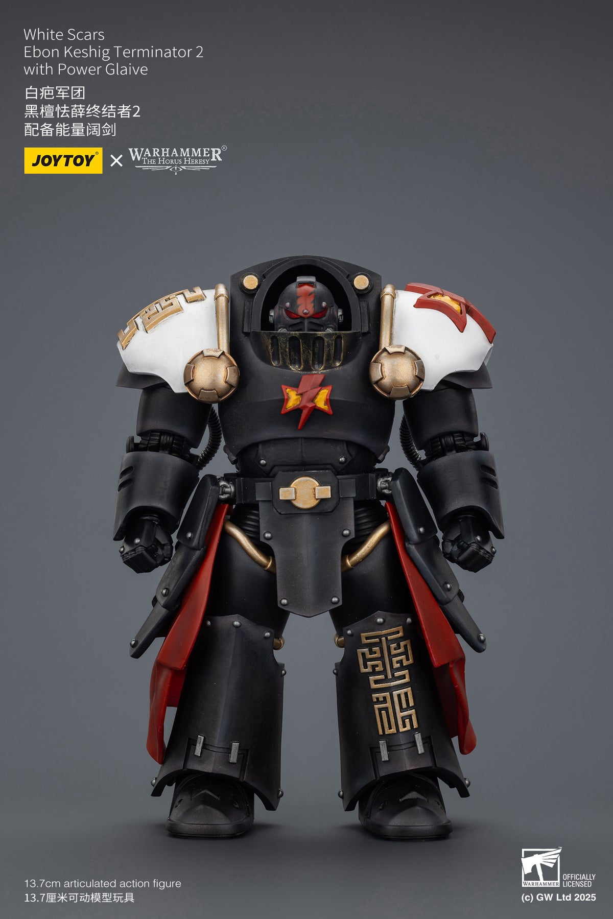 Joytoy: White Scars Ebon Keshig Terminator 2 with Power Glaive