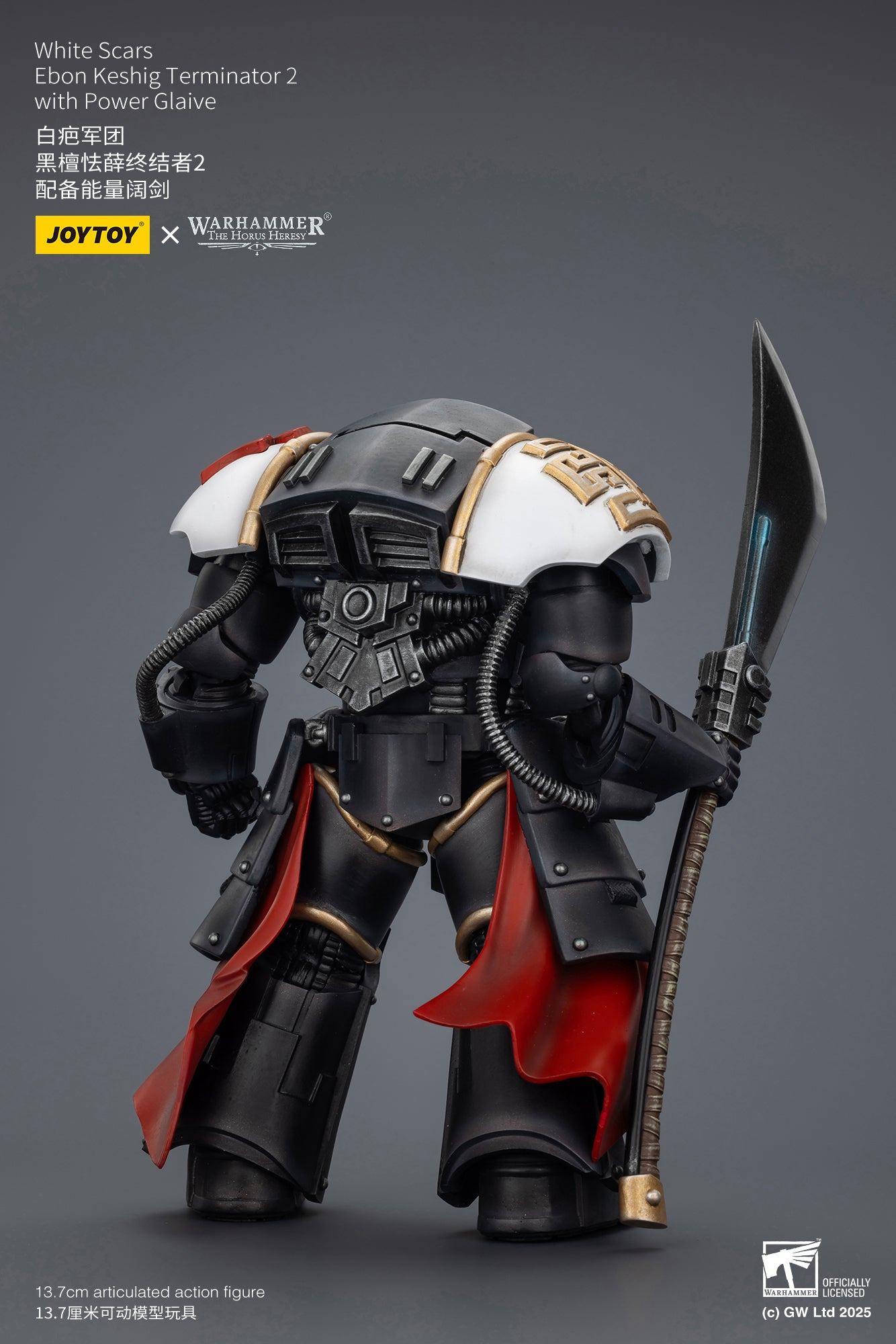 Joytoy: White Scars Ebon Keshig Terminator 2 with Power Glaive