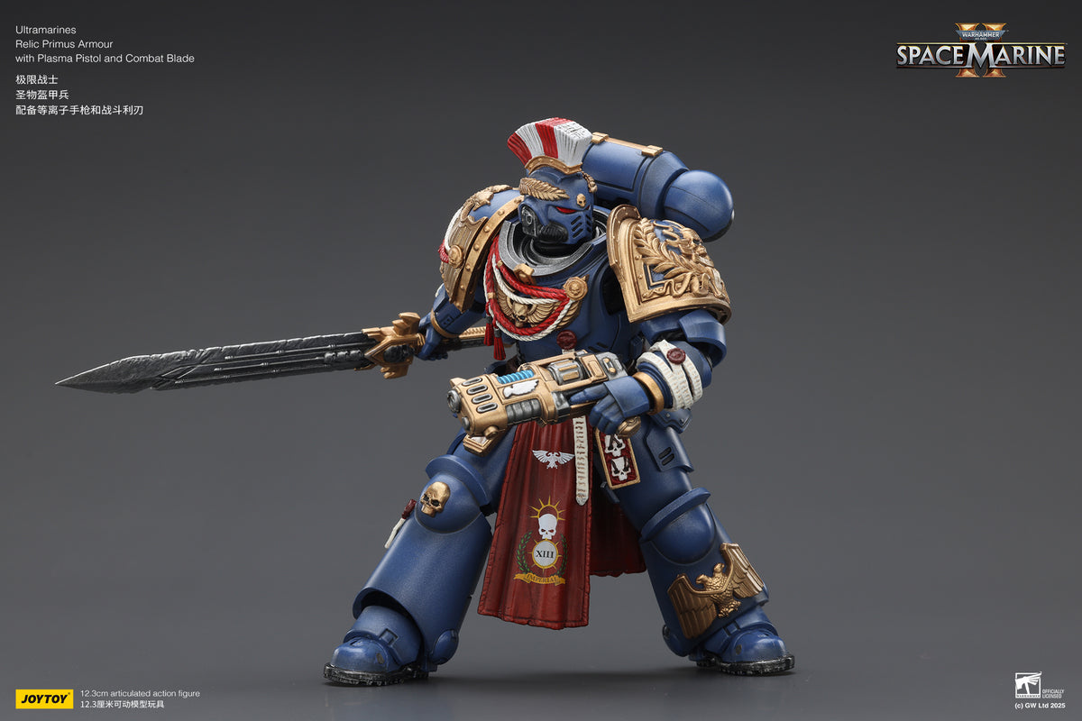 Joytoy: Ultramarines Relic Primus Armour with Plasma Pistol and Combat Blade
