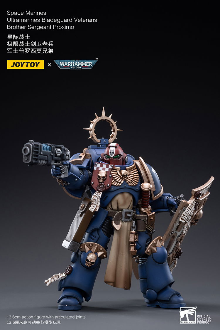 Joytoy: Ultramarines Bladeguard Veteran Brother Sergeant Proximo