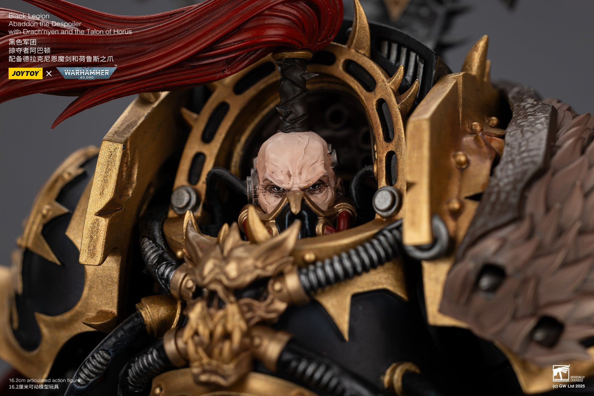 Joytoy: Black Legion Abaddon the Despoiler with Drach'nyen and the Talon of Horus