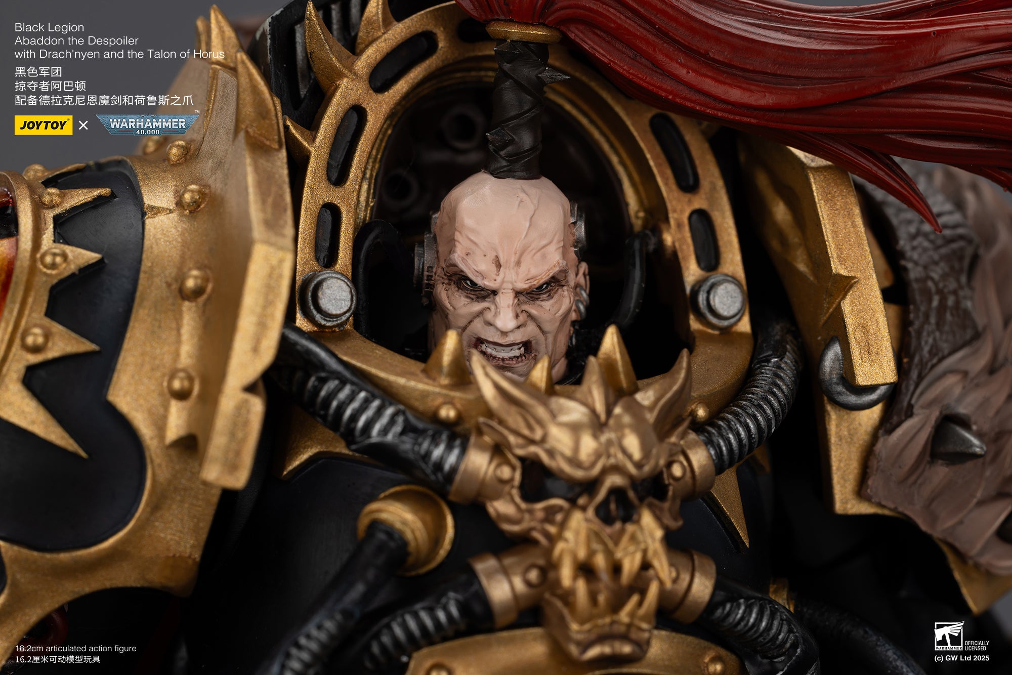 Joytoy: Black Legion Abaddon the Despoiler with Drach'nyen and the Talon of Horus
