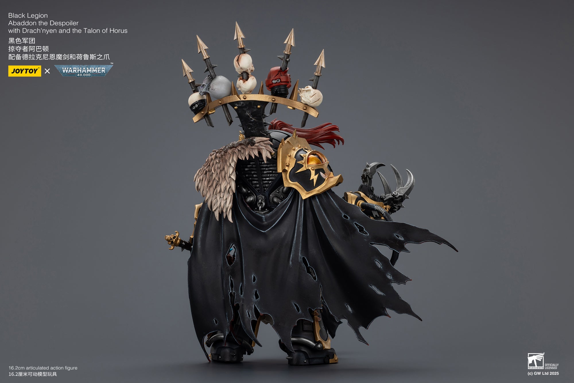 Joytoy: Black Legion Abaddon the Despoiler with Drach'nyen and the Talon of Horus