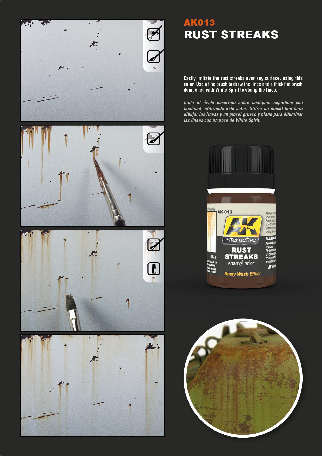 AK: 013 Rust Streaks