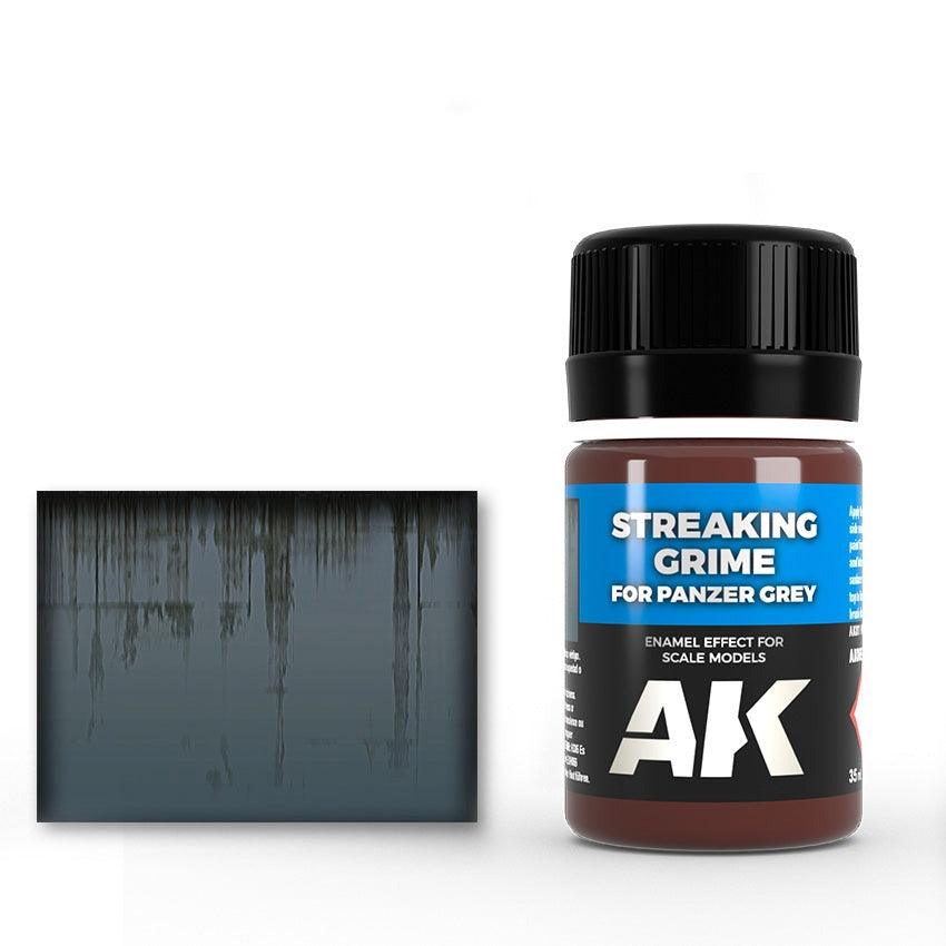 AK: 069 Streaking Grime For Panzer Grey