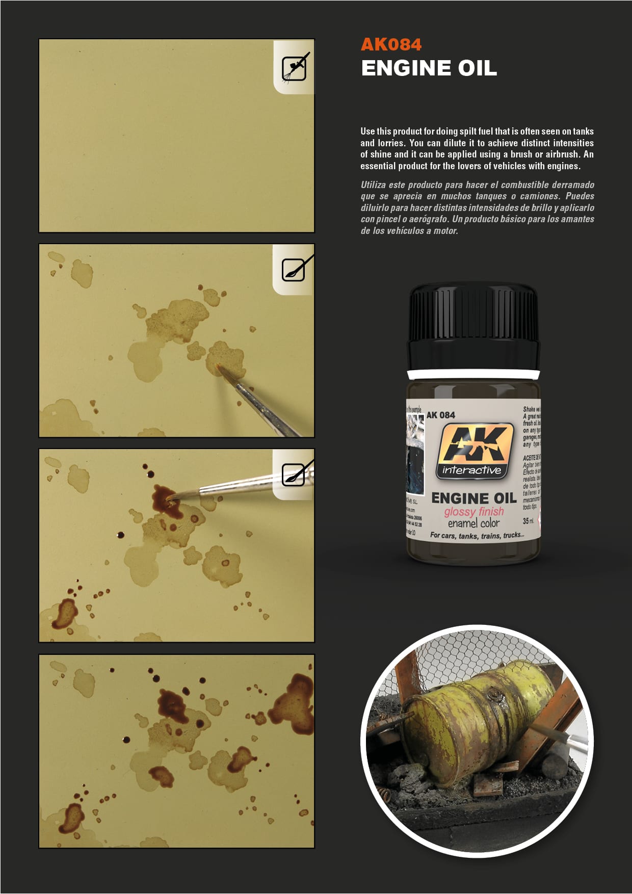 AK: 084 Fresh Engine Oil