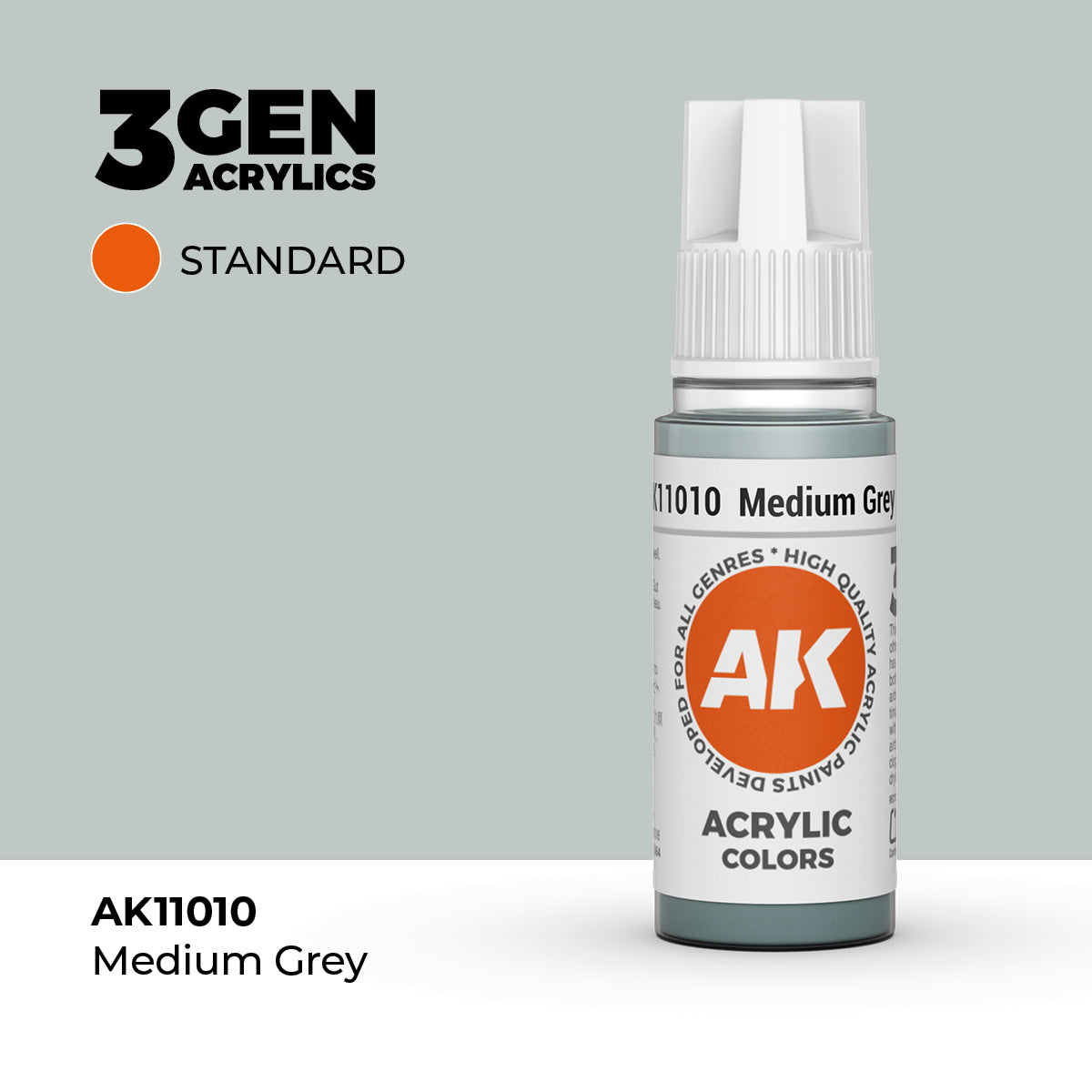 AK Interactive 3rd Generation Acrylics #11001-11100