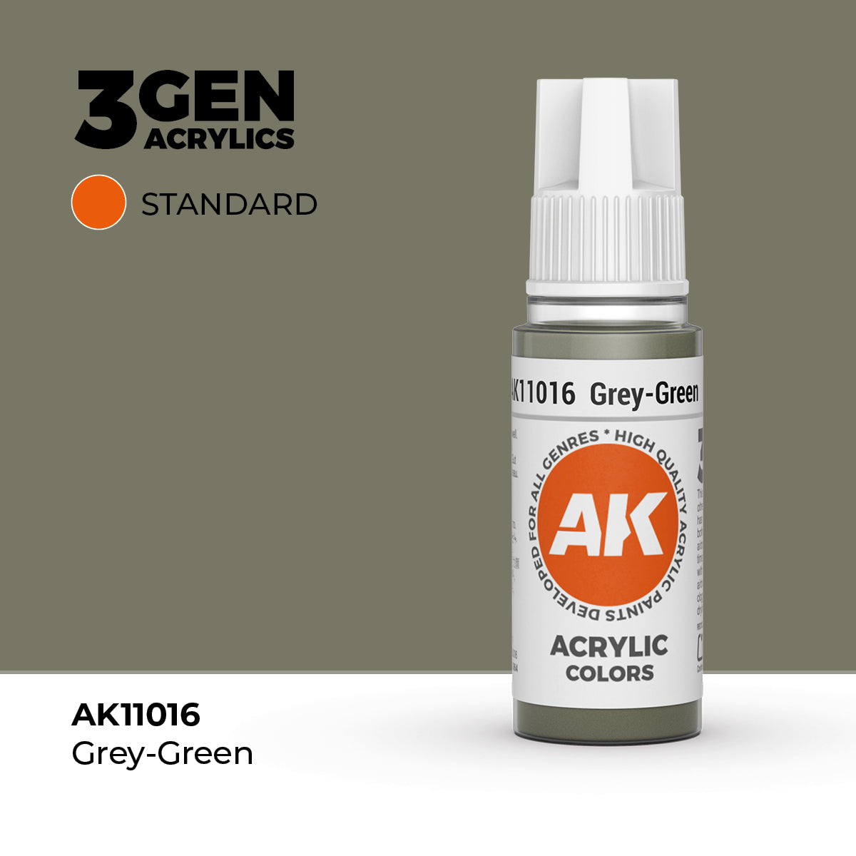 AK Interactive 3rd Generation Acrylics #11001-11100