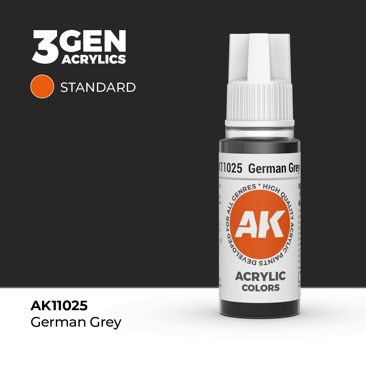 AK Interactive 3rd Generation Acrylics #11001-11100
