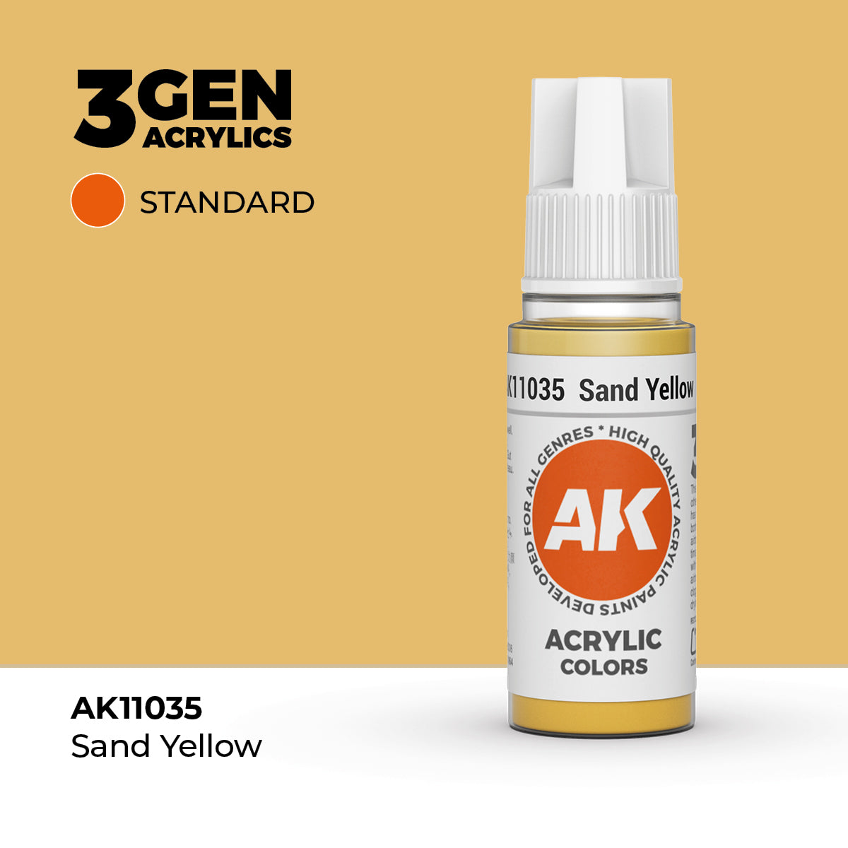 AK Interactive 3rd Generation Acrylics #11001-11100
