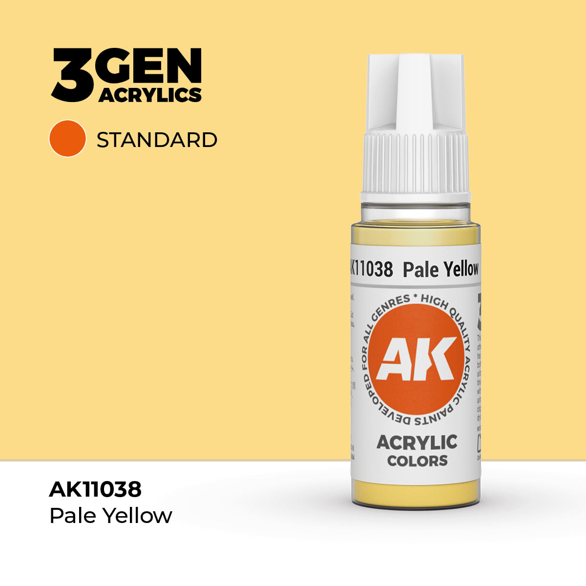 AK Interactive 3rd Generation Acrylics #11001-11100