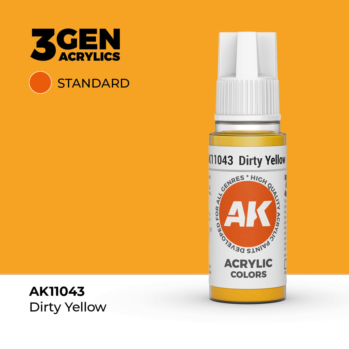 AK Interactive 3rd Generation Acrylics #11001-11100