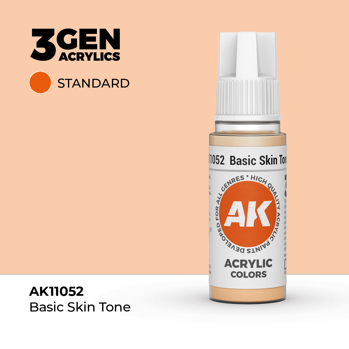 AK Interactive 3rd Generation Acrylics #11001-11100