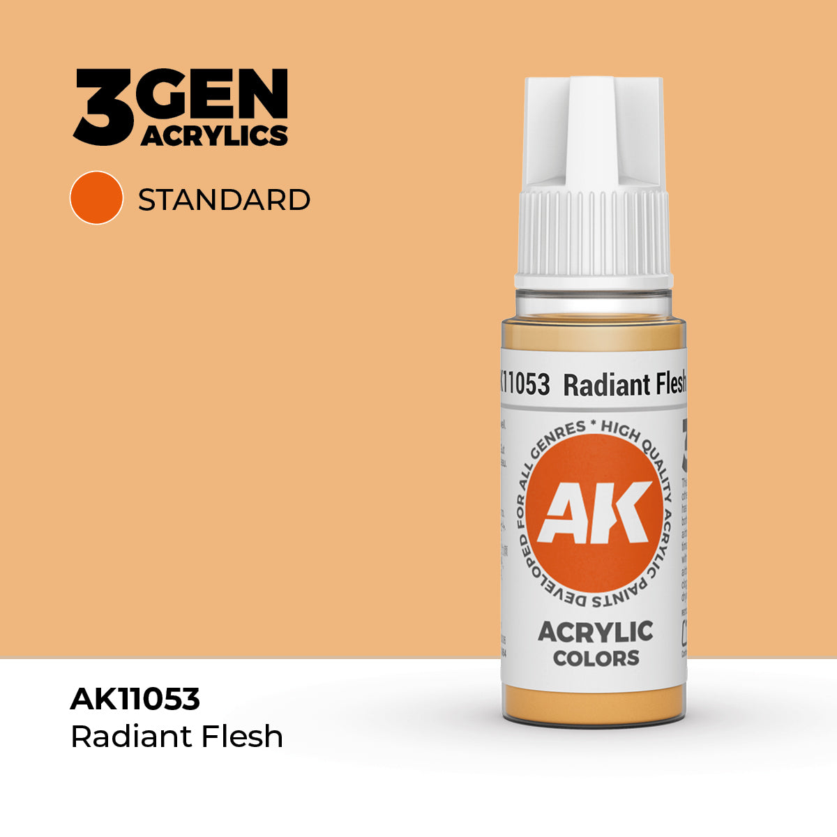 AK Interactive 3rd Generation Acrylics #11001-11100