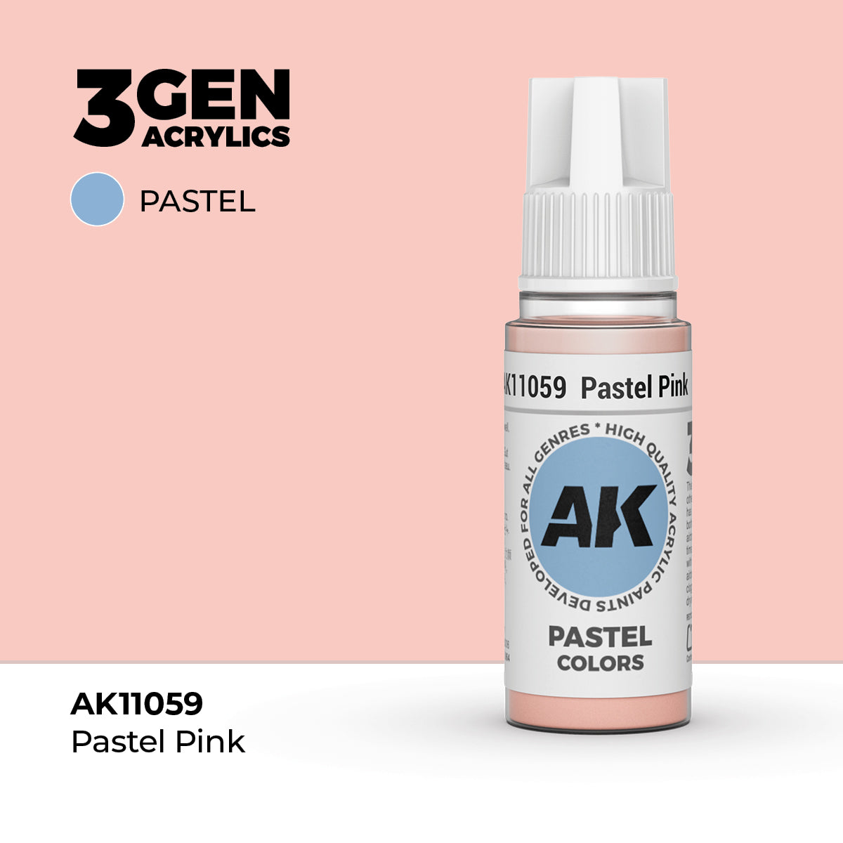 AK Interactive 3rd Generation Acrylics #11001-11100
