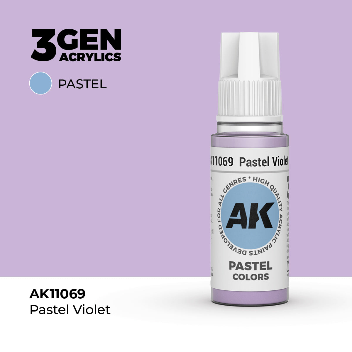 AK Interactive 3rd Generation Acrylics #11001-11100