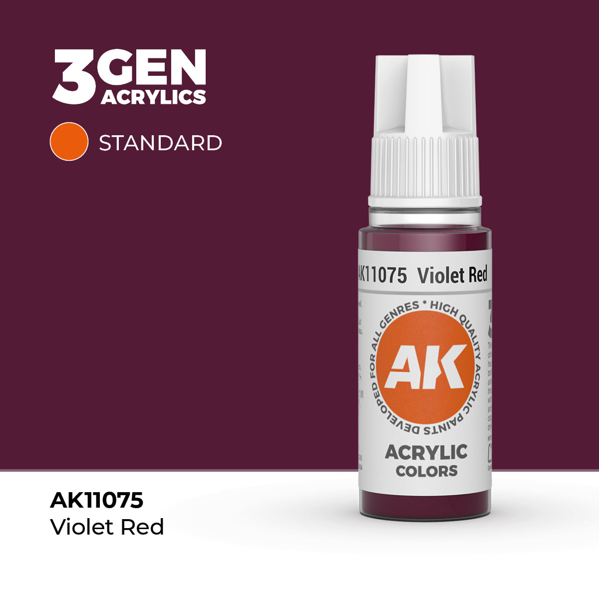 AK Interactive 3rd Generation Acrylics #11001-11100