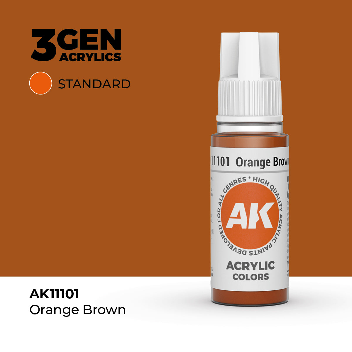 AK Interactive 3rd Generation Acrylics #11101-12000