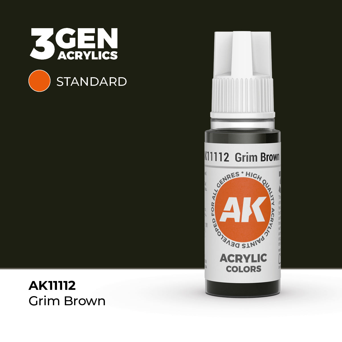 AK Interactive 3rd Generation Acrylics #11101-12000
