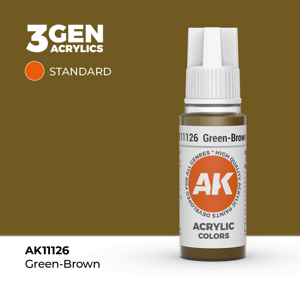 AK Interactive 3rd Generation Acrylics #11101-12000