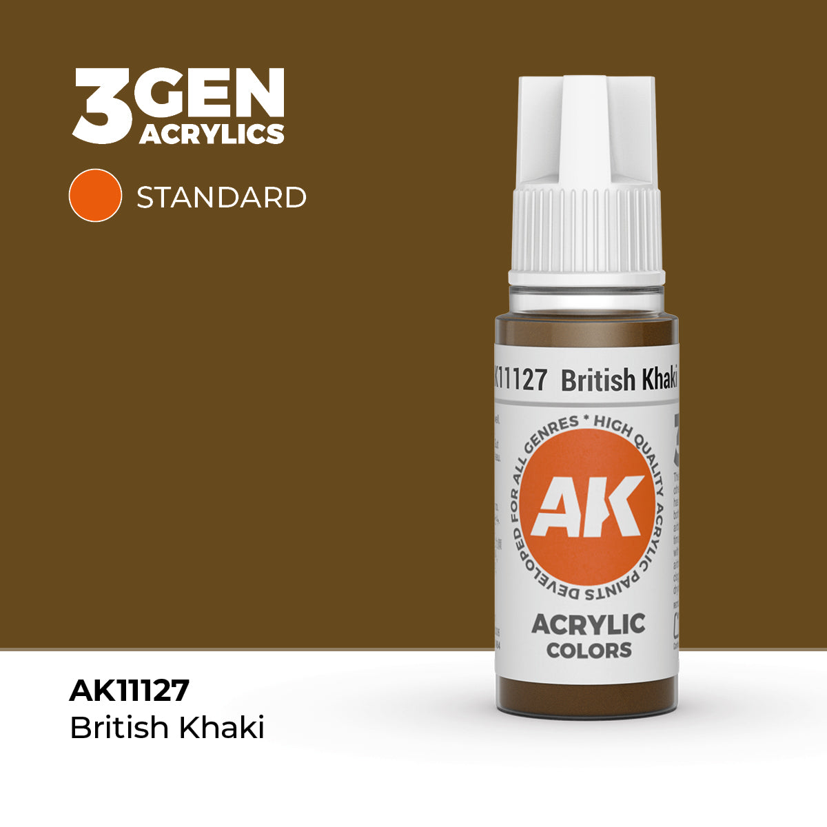 AK Interactive 3rd Generation Acrylics #11101-12000