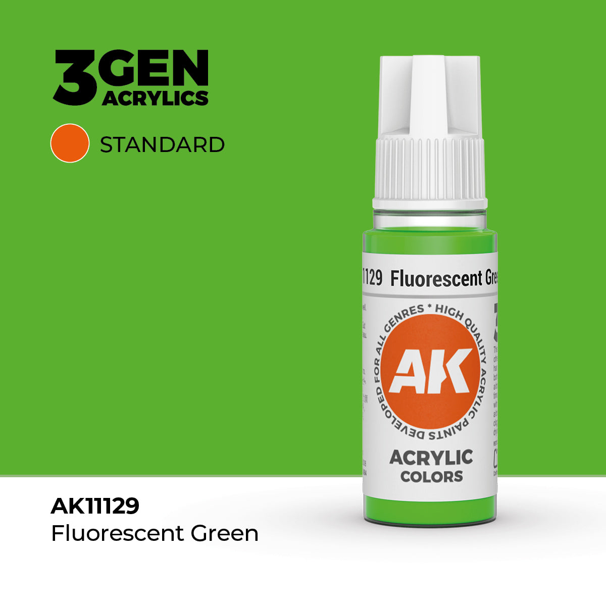 AK Interactive 3rd Generation Acrylics #11101-12000