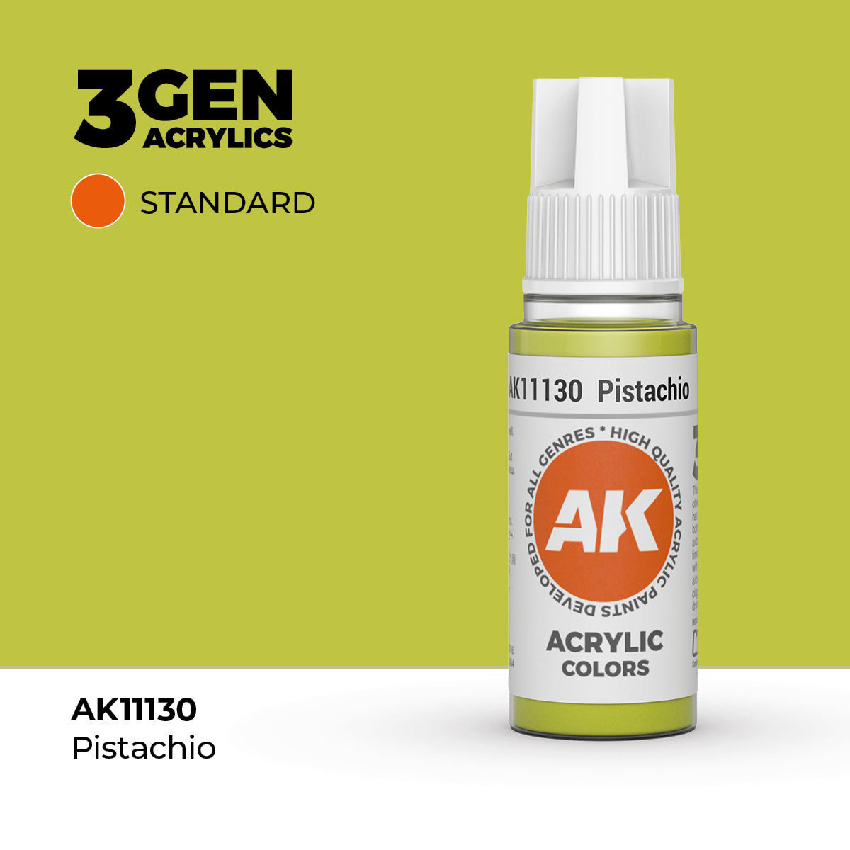 AK Interactive 3rd Generation Acrylics #11101-12000