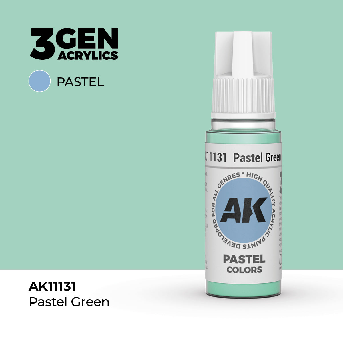 AK Interactive 3rd Generation Acrylics #11101-12000