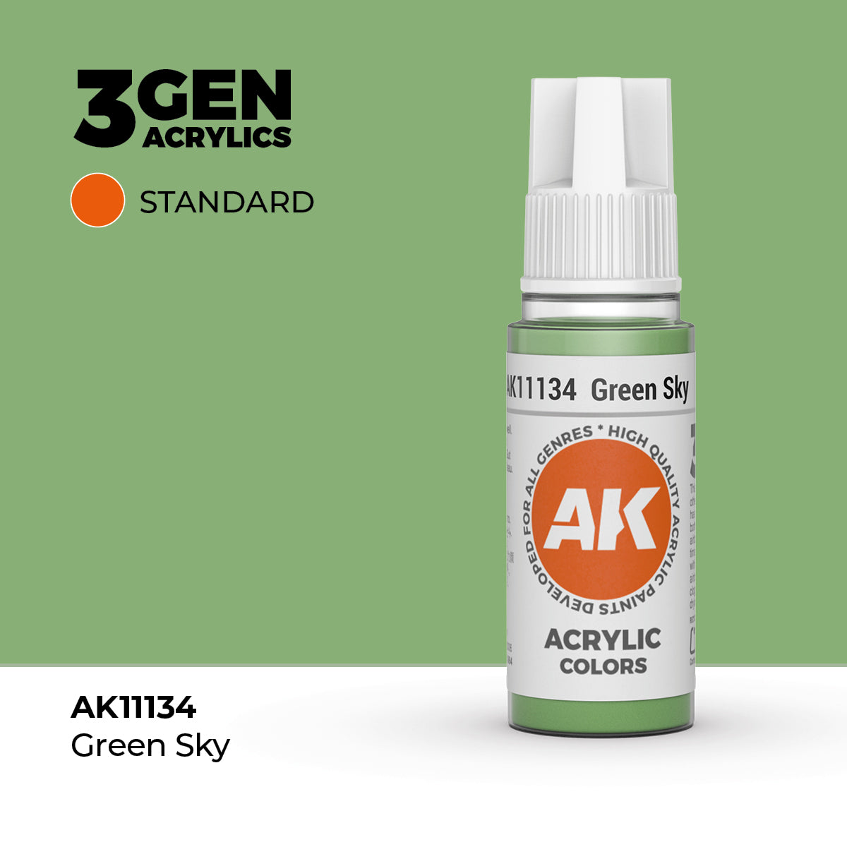 AK Interactive 3rd Generation Acrylics #11101-12000