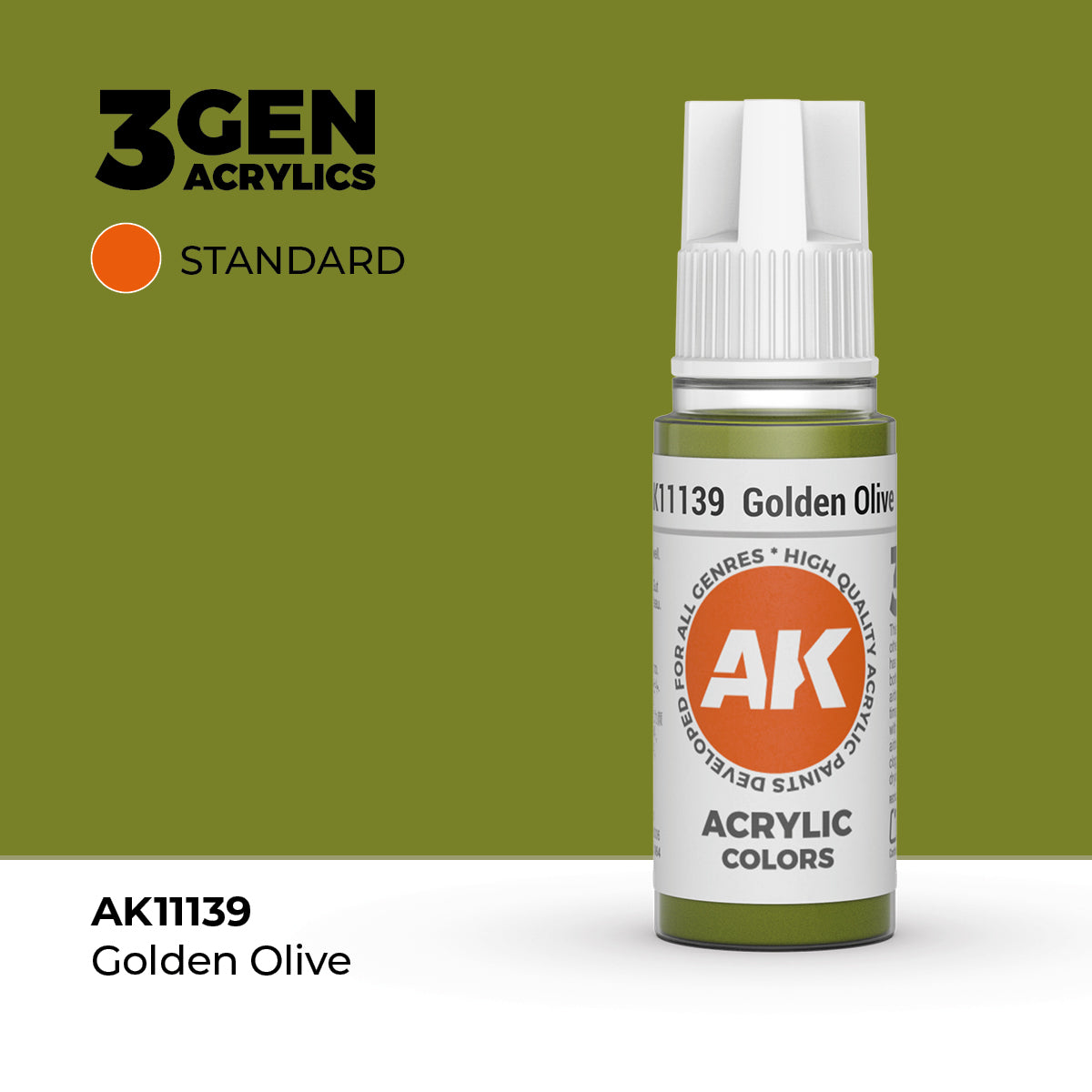 AK Interactive 3rd Generation Acrylics #11101-12000
