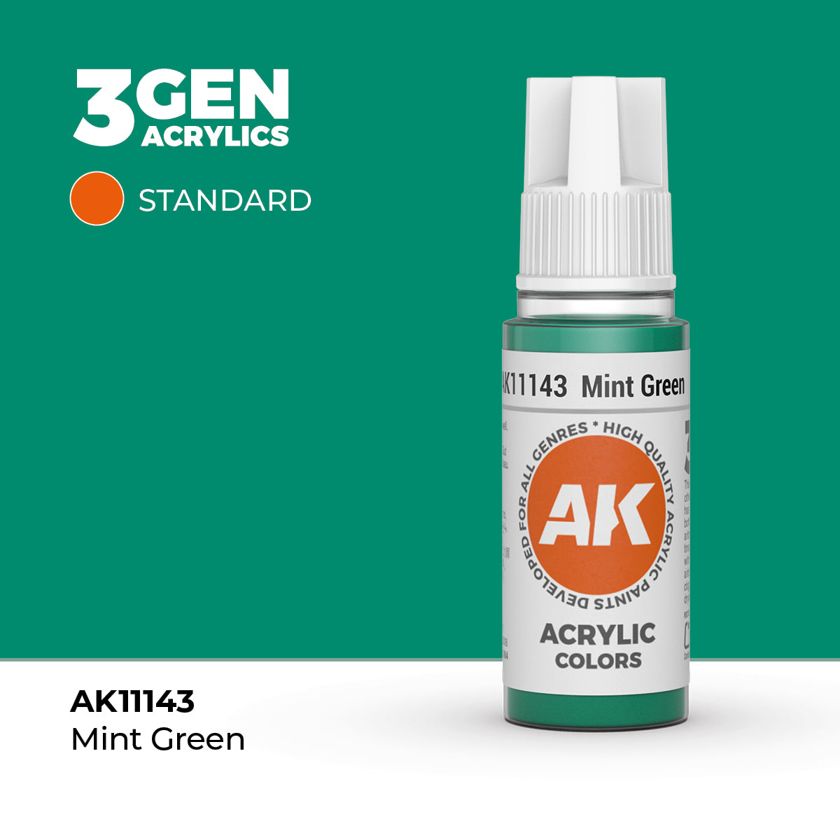 AK Interactive 3rd Generation Acrylics #11101-12000