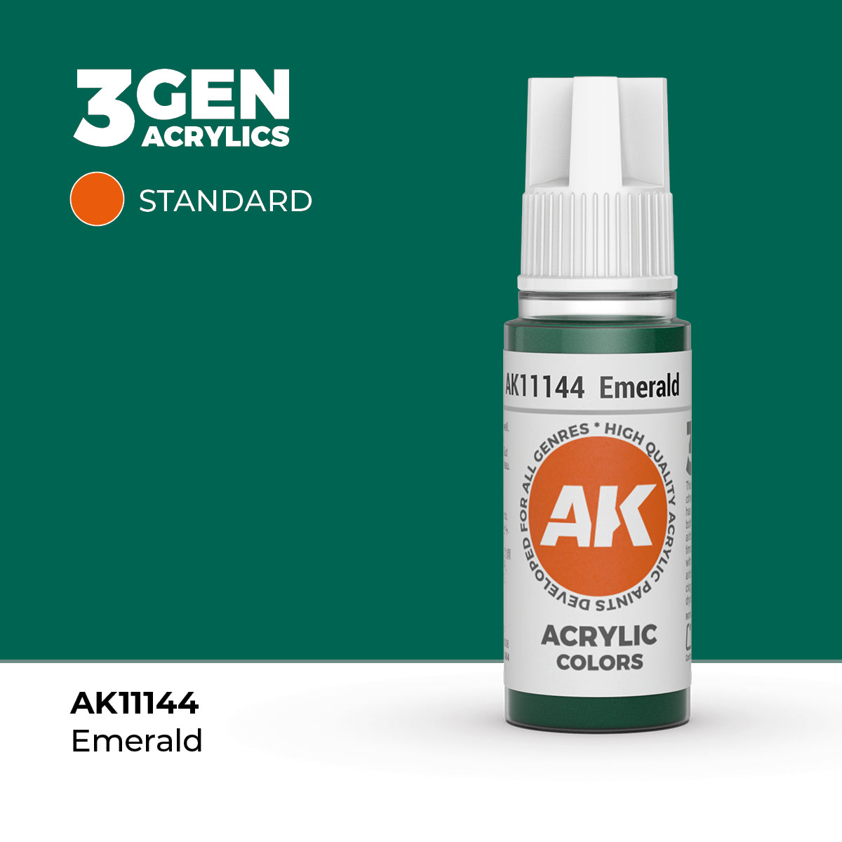 AK Interactive 3rd Generation Acrylics #11101-12000