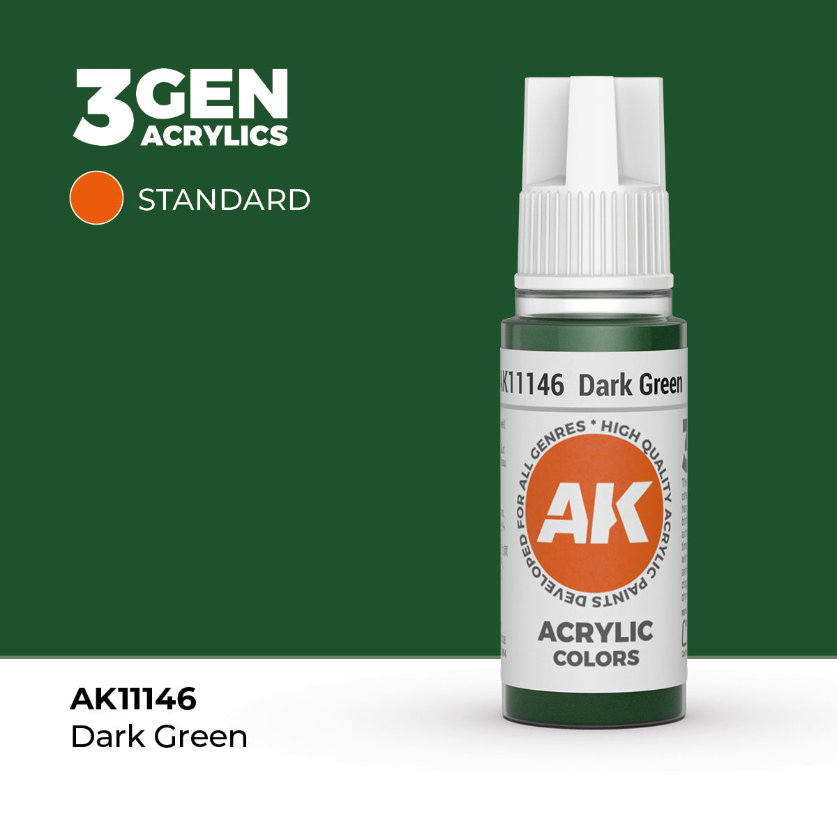 AK Interactive 3rd Generation Acrylics #11101-12000