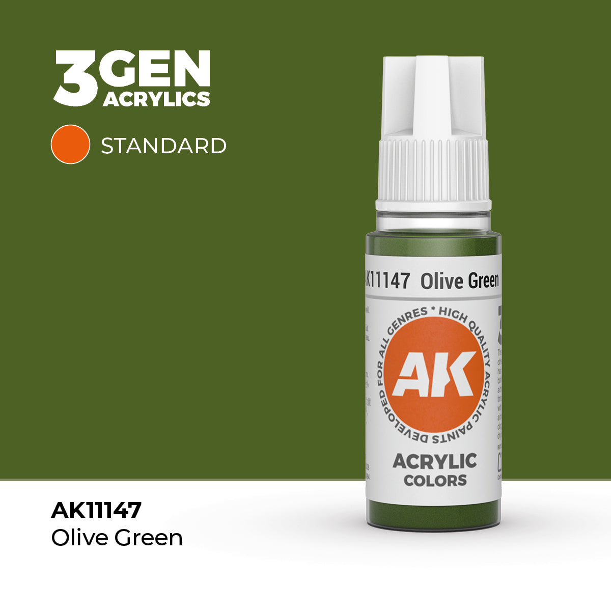 AK Interactive 3rd Generation Acrylics #11101-12000