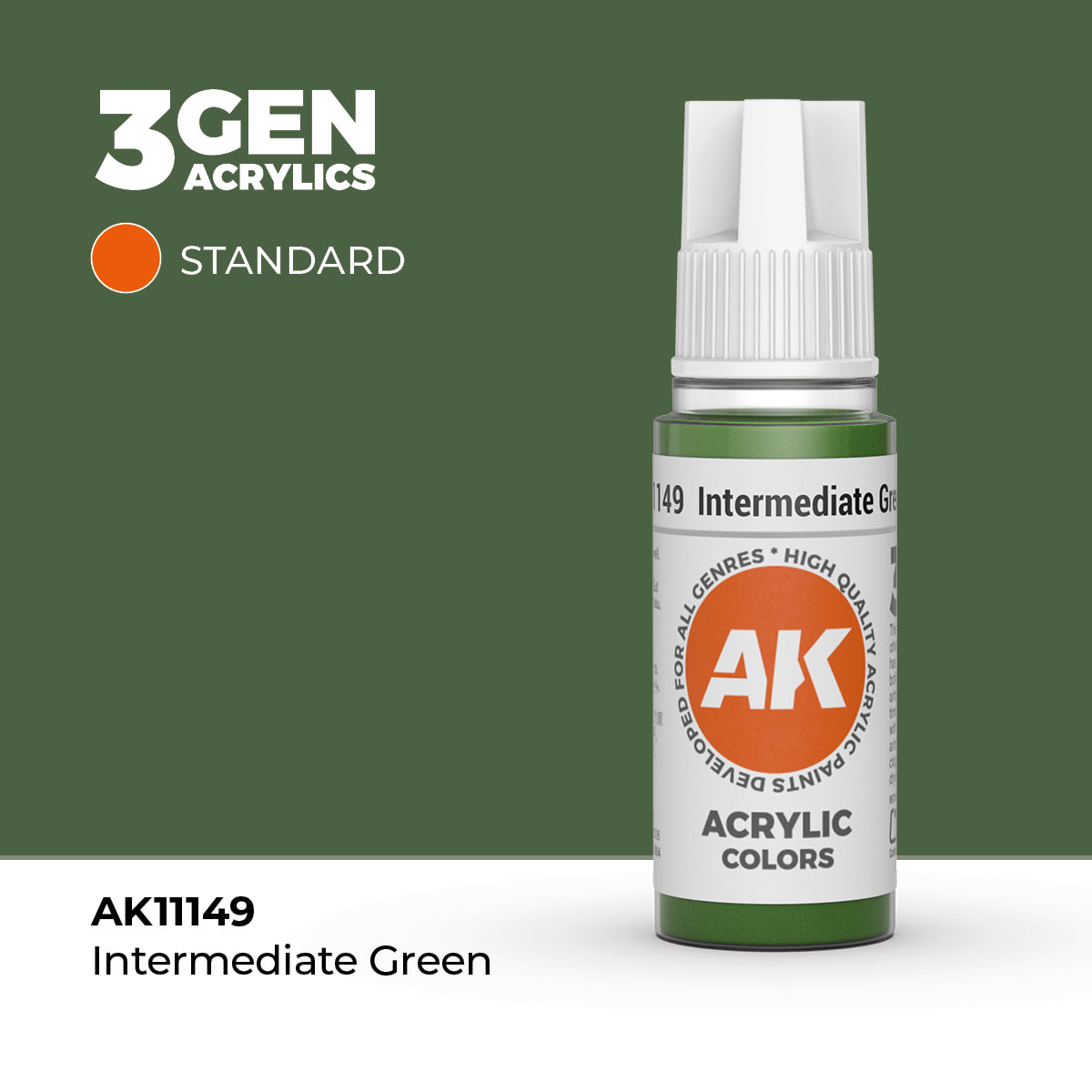 AK Interactive 3rd Generation Acrylics #11101-12000