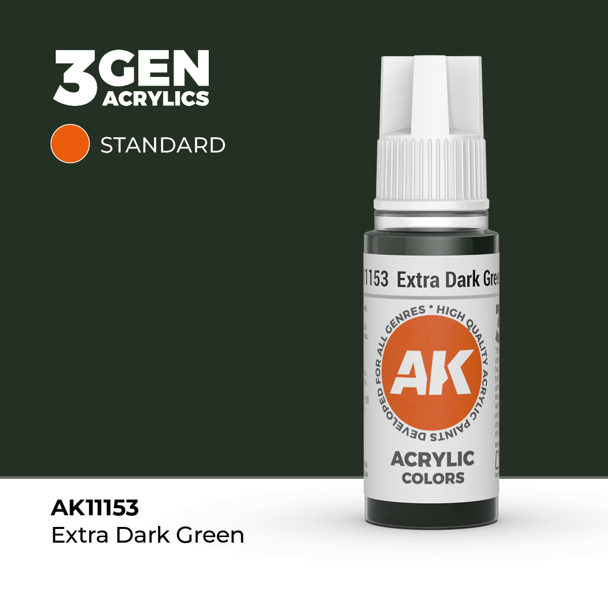 AK Interactive 3rd Generation Acrylics #11101-12000