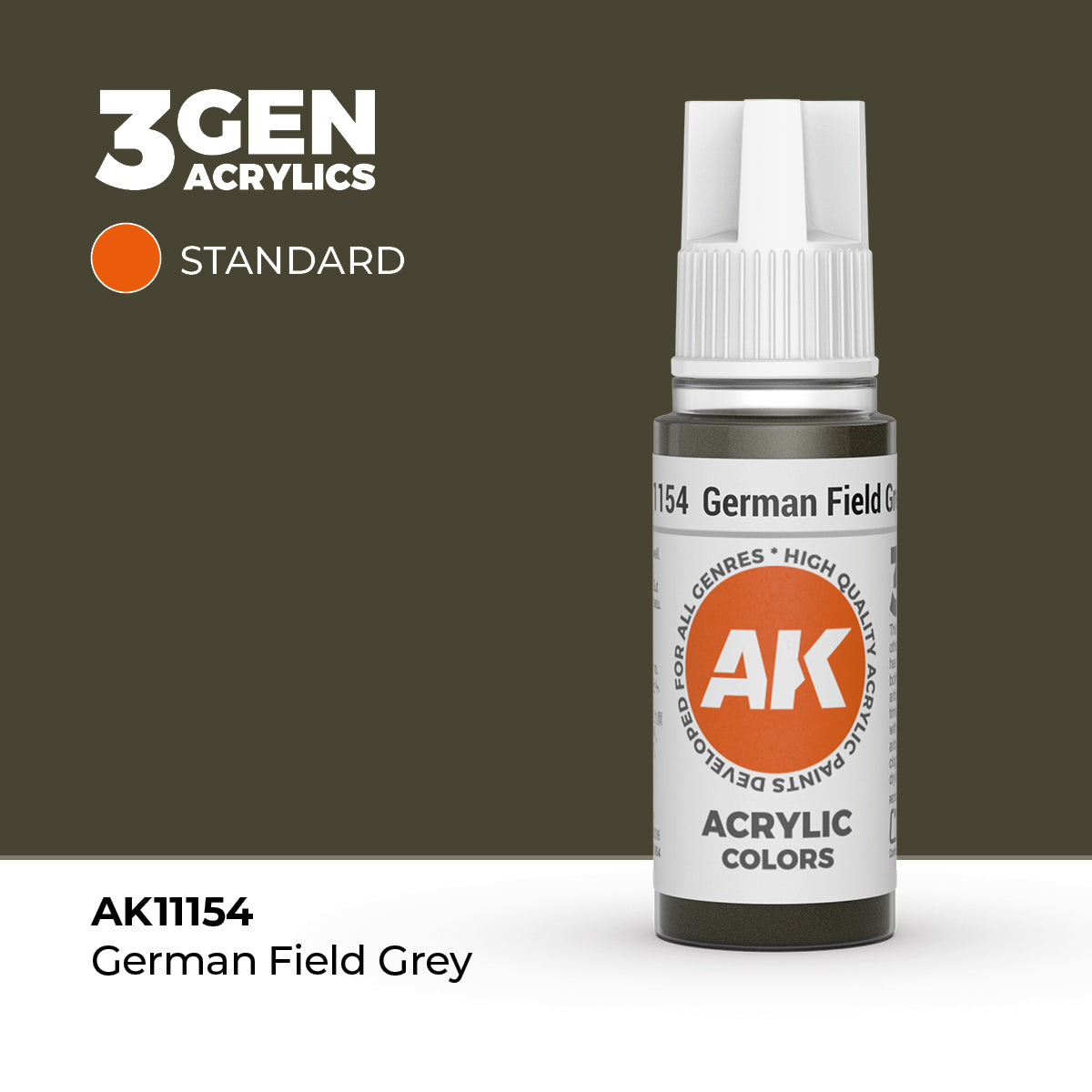 AK Interactive 3rd Generation Acrylics #11101-12000