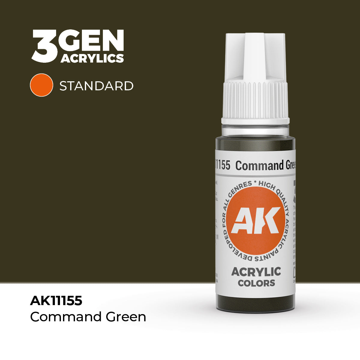 AK Interactive 3rd Generation Acrylics #11101-12000