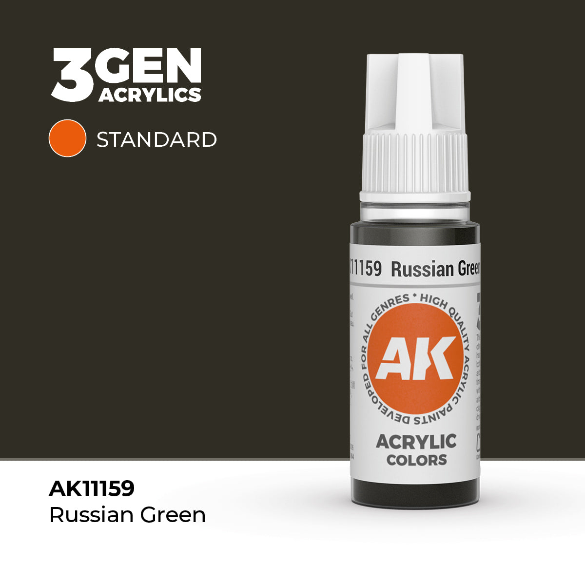 AK Interactive 3rd Generation Acrylics #11101-12000