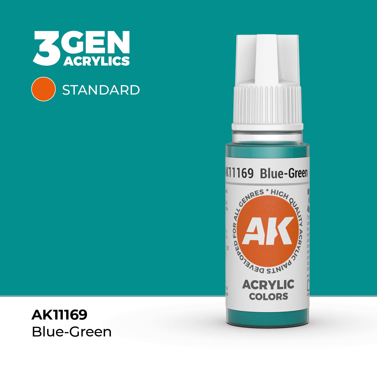 AK Interactive 3rd Generation Acrylics #11101-12000
