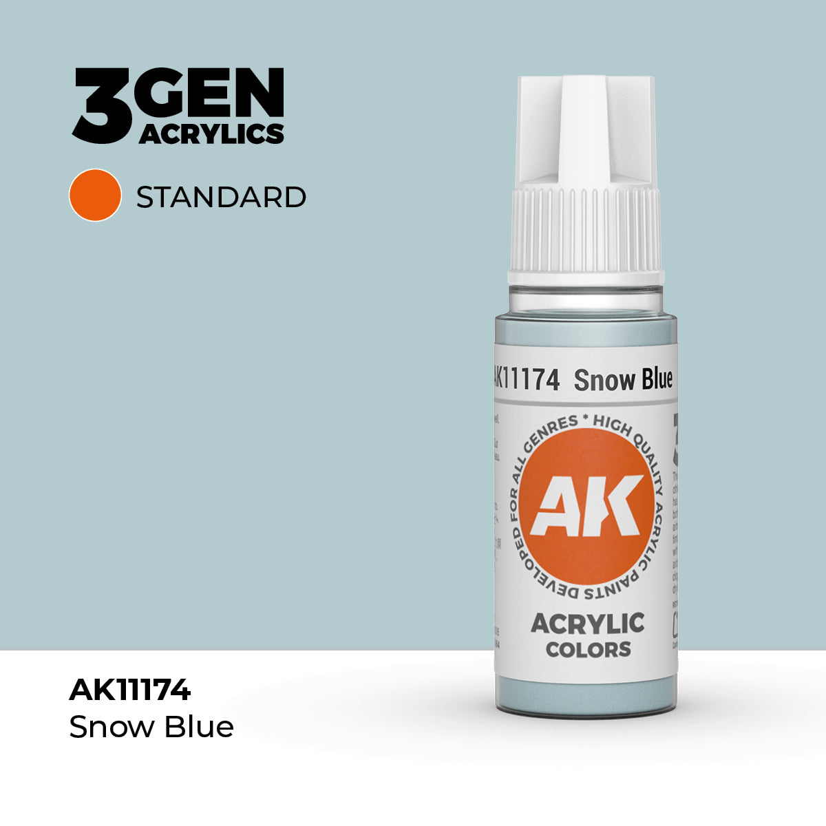 AK Interactive 3rd Generation Acrylics #11101-12000