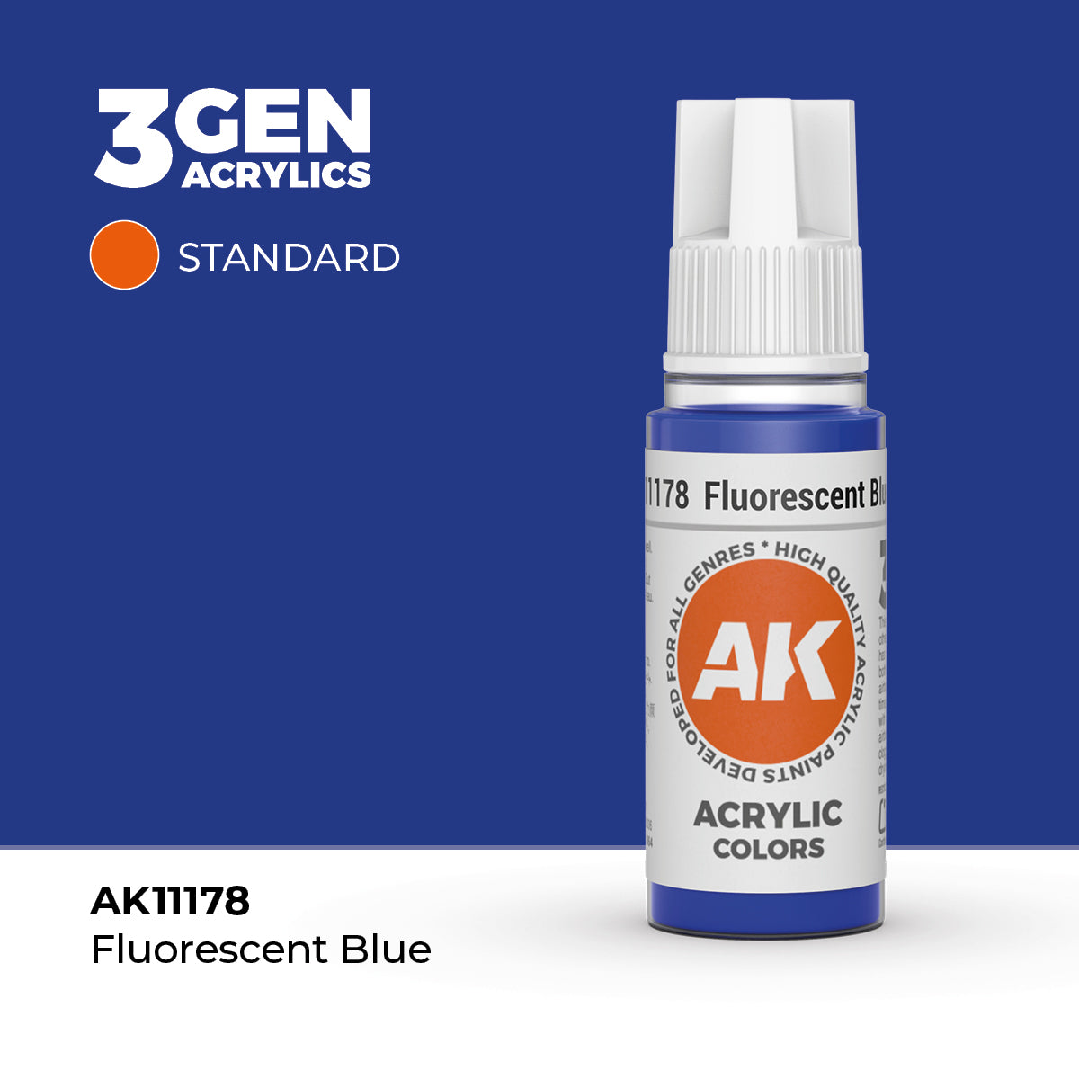 AK Interactive 3rd Generation Acrylics #11101-12000