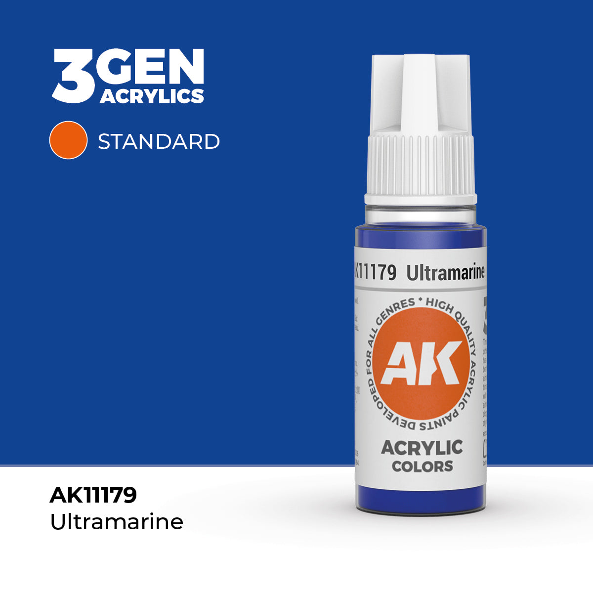 AK Interactive 3rd Generation Acrylics #11101-12000