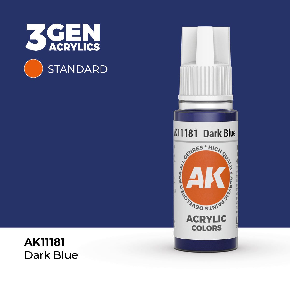 AK Interactive 3rd Generation Acrylics #11101-12000