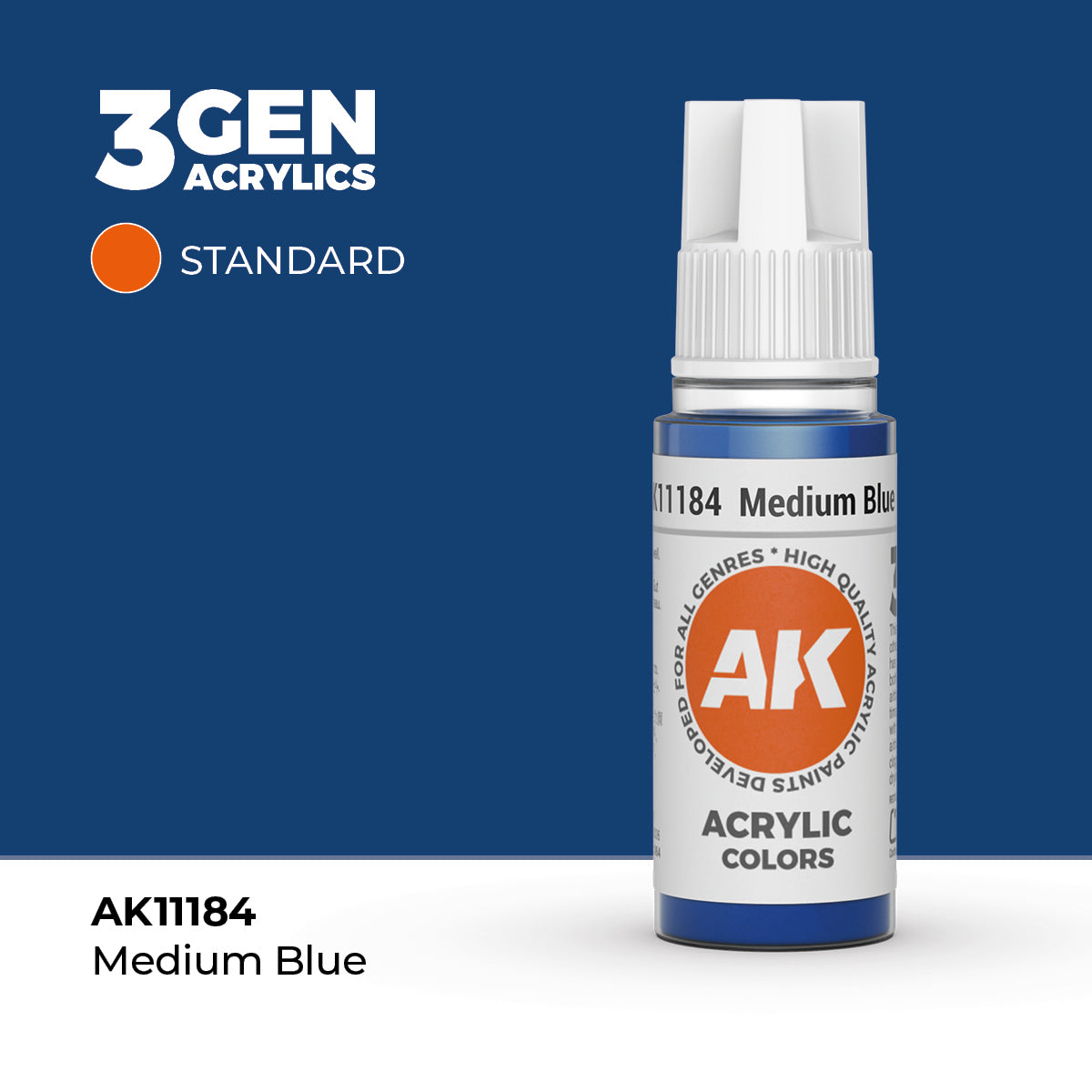 AK Interactive 3rd Generation Acrylics #11101-12000